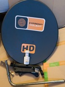 Uchwyt i antena satelitarna cyfrowy Polsat 
