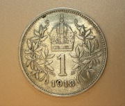 1 Korona Franciszek Józef I Austria 1913