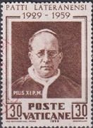 Znaczek używane Papież Pius XI 1959 z Watykan