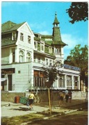 ŚWINOUJŚCIE -- KAWIARNIA - POSEJDON -- PIESI -- 1973