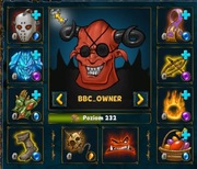 Konto Shakes & Fidged w45 lvl 232 berserker