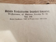 Wejherowo  rachunek 1961/2