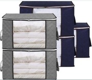 Torby do przechowywania, organizer na odzież, pościel itp, zestaw 5 szt 