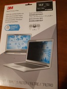 Nowy filtr prywatyzujacy 3M do laptopa 14 cali 16:9