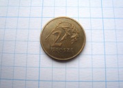 Polska moneta 2 gr grosze 2010