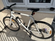 Rower miejski Fixie INC, Rama 20", Koła 28". Ostre koło- Wolnobieg