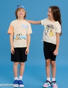 Bawełniana koszulka z nadrukiem Bluey r 104