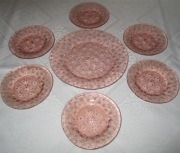 Komplet deserowy, rozalinowy - HSG Ząbkowice - L.Fiedorowicz