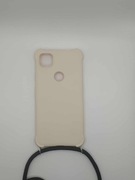 Etui na szyję kwmobile Necklace – Google Pixel 4a, kolor beżowy