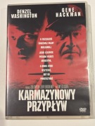 `KARMAZYNOWY PRZYPŁYW` G. HACKMAN, D. WASHINGTON - stan idealny, gwarancja