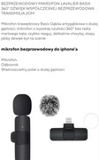 Mikrofon Bluetooth, IPhone - wejście Lightning !!!