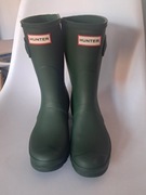 nowe zielone gumiaki hunter rozmiar 38 dł wkładki 23,5 cm brak metki