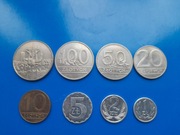 Zestaw monet  obiegowych z 1990 r.