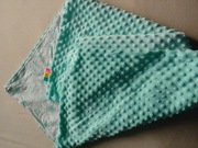 Kocyk kołderka otulacz minky do wózka łóżeczka  nosidełka 