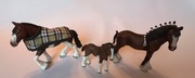 SCHLEICH Koń 3 szt zestaw figurek WYPRZEDAŻ SZAFY ! 