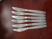 Gerlach PRL nierdzewne widelce paski paseczki 6 sztuk