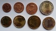 UKSEMBURG  ZESTAW 1 CENT - 2 EURO  MENNICZE  rok do wyboru 2003 do 2004 !!!