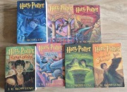 Książki z serii Harry Potter - wszystkie części, miękka oprawka