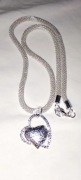 łańcuszek I wisiorek serce 
