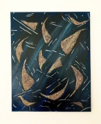  Obraz abstrakcyjny „Złote Rybki” Kamila Judka