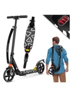 Hulajnoga dla dzieci i dorosłych aluminiowa – czarna