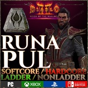 Diablo 2 Resurrected RUNA PUL rotw Warlock Ladder s13