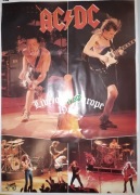 Plakat AC/DC - Live Over Europe 1982
