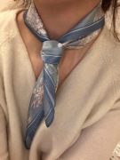 Apaszka, jedwab, silk, jedwabna apaszka 
