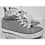 Trampki dziecięce 32 tenisówki wysokie kol. szary
