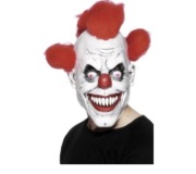 Maska STRASZNY KLAUN HALLOWEEN