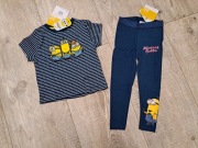 T-shirt + długie getry - Minionki - rozm 98