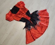 strój wampirzyca wampirka kościotrup szkieletor halloween S M 2432j