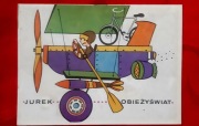 kolorowanka z PRL Jurek Obieżyświat 
