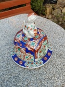 Pokrywa naczynia w stylu Imari 