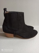 Bertie, botki, kozaki, rozm. 39, skóra