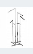 Stojak odzieżowy,stender czteroramienny,wieszak 