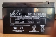 Nowy Akumulator Leoch DJW 12V-9.0Ah AGM 
