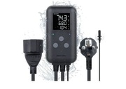 Cyfrowy Regulator Temperatury Wodoszczelny Do szklarni Akwarium Inkubatorów