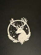 Świąteczna bombka 3D z jeleniem