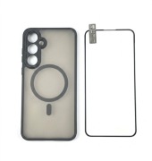 Samsung Galaxy A55 5G Etui MagSafe + Szkło Zestaw Nowe