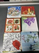 Serwetki do decoupage  33x33 42 szt nr 37