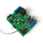 Zamiennik modulatora RF Commodore 64C z lumafix, chromafix C64