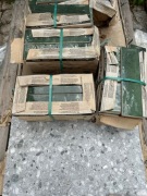 Tubadzin lastryko 3,6 + Tubadzin verde zielona cegiełka 3,16