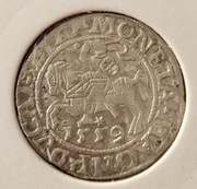 Zygmunt II August półgrosz litewski 1559 Wilno