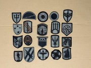 Zestaw naszywek US Army ACU Subdued – Oryginały 20sztuk