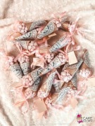 Podziękowania na Komunie, rożki, lizaki cisteczka