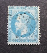 63a4 # Francja 1867 Cesarz Napoleon 3 MI,FR28a