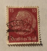 Znaczek pocztowy 15 feningòw Deutsches Reich 1932r. 