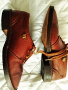 Vintage Camel Boots z prawdziwej skóry r40