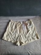 Nowe spodenki len szorty lniane Amisu spodenki XXL len w składzie okazja